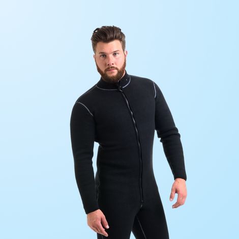 KWARK Navy Simple Unisex Unterzieher